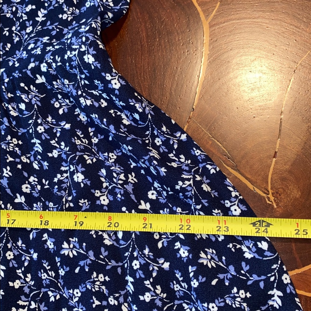 Reformation Inori Midi Floral Dress in Twilight SZ 8 - Picture 11 of 11
